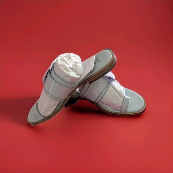 Naturalizer Finola Slide Sandals Dressy Baby Blue Women's Size 6.5 - Picture 6 of 8